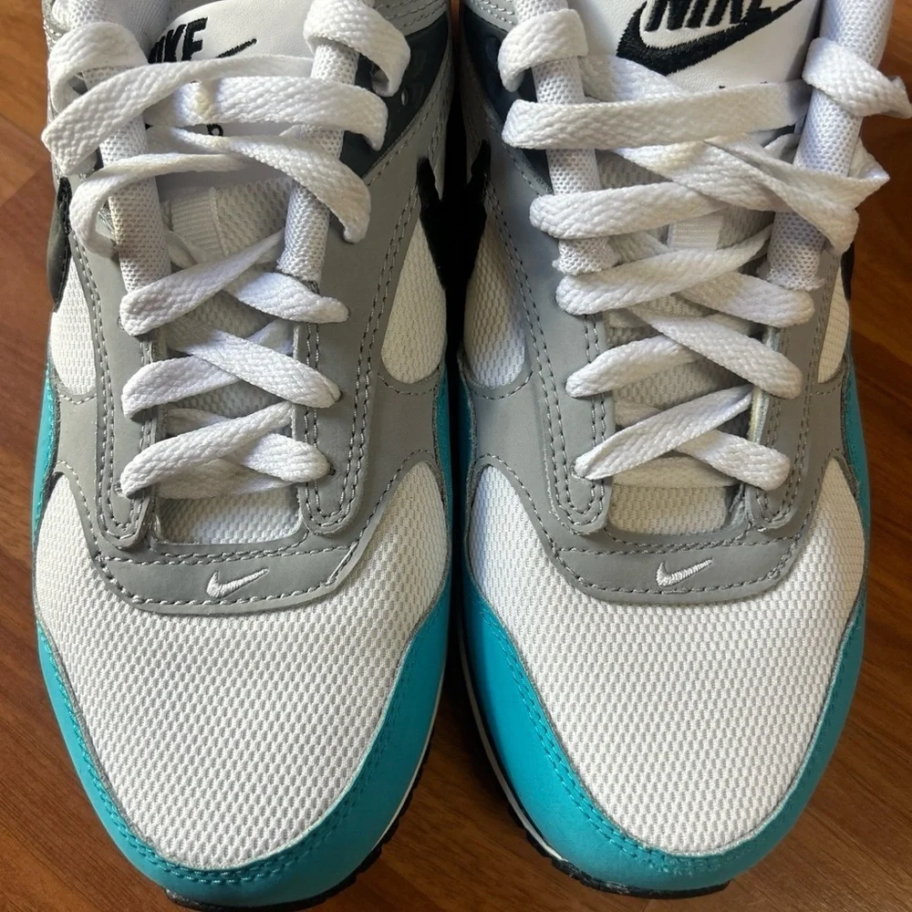Nike White and Blue Modern sneakers
